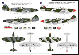 Maquette AZ AZ7604 Spitfire F.Mk.14e « Lacey » au 1/72 – image 2