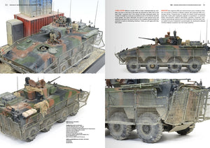 AK Interactive AK130017 MODELING MODERN ARMORED FIGHTING 8X8 VEHICLES (PL/EN) – zdjęcie 5