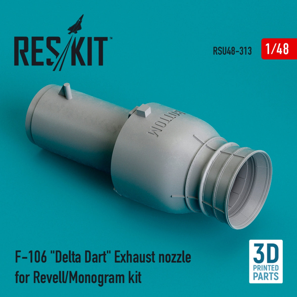 RESKIT RSU48-0313 Buse d'échappement F-106 « DELTA DART » pour maquette Revell/Monogram au 1/48