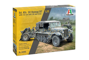 Italeri 6595 Sd. Kfz. 10 Demag D7 avec canon de 7,5 cm leIG 18 et équipage au 1/35 – Bild 2