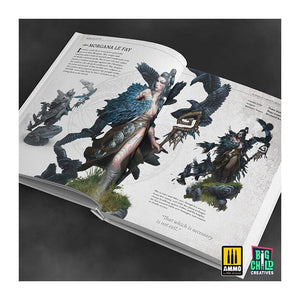 Ammo of Mig BCECLI002 Echoes of Camelot Artbook et guide de peinture – immagine 2