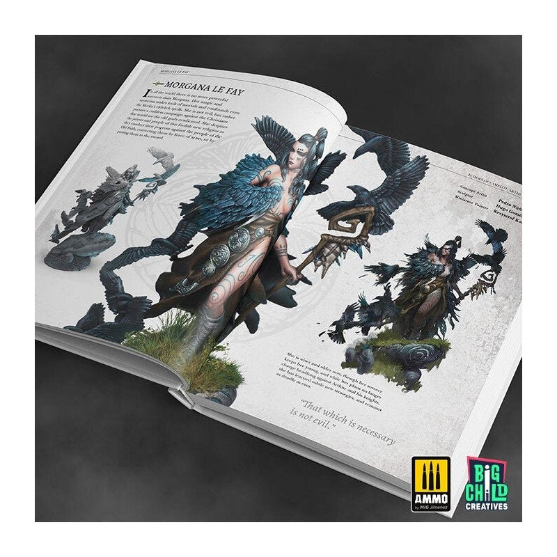 Ammo of Mig BCECLI002 Echoes of Camelot Artbook et guide de peinture – immagine 2