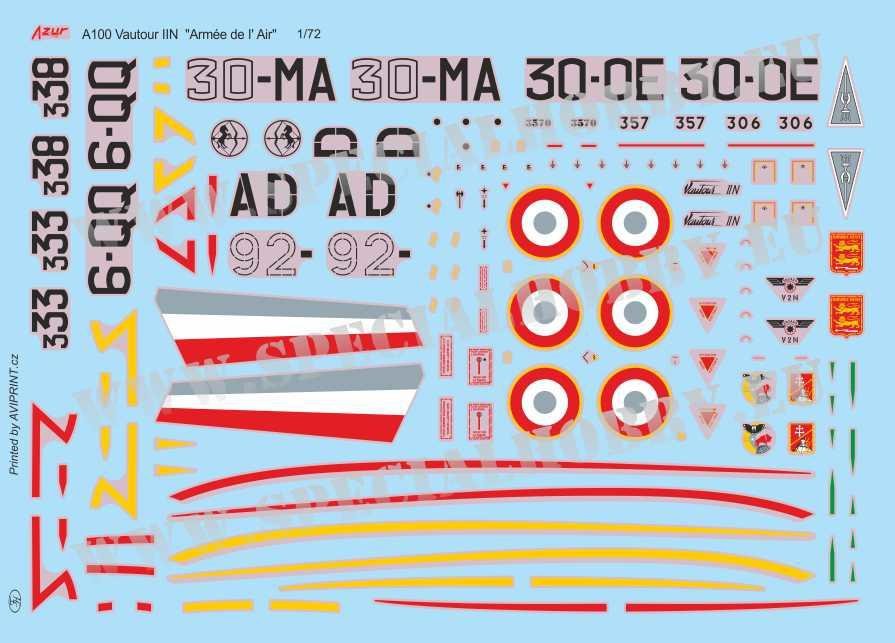 Special Hobby 72412 SO 4050 Vautour II &amp;#39;Armée de l&amp;#39;Air All Weather Fighter&amp;#39; 1/72 – immagine 2