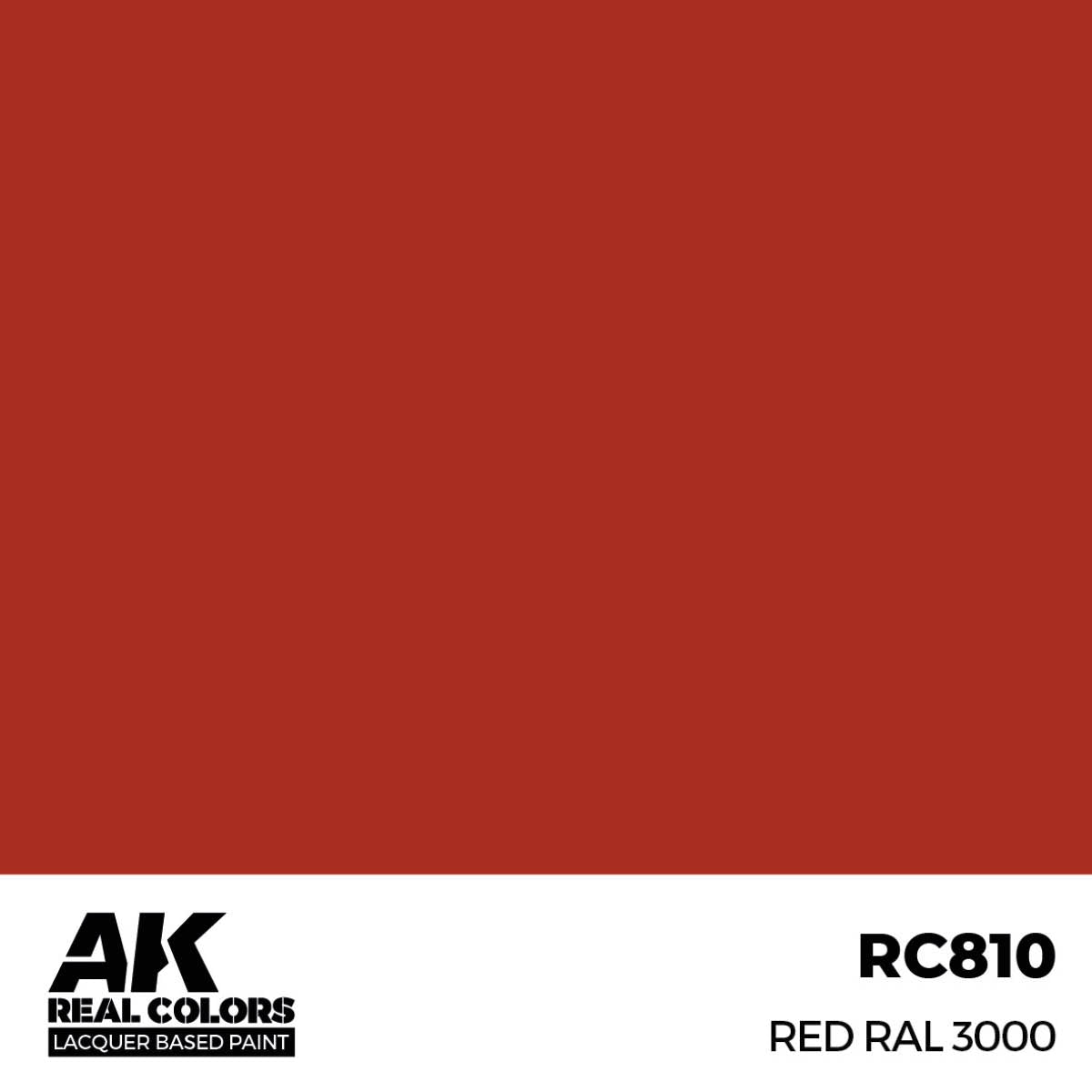 AK Interactive RC810 Rouge RAL 3000 17 ml