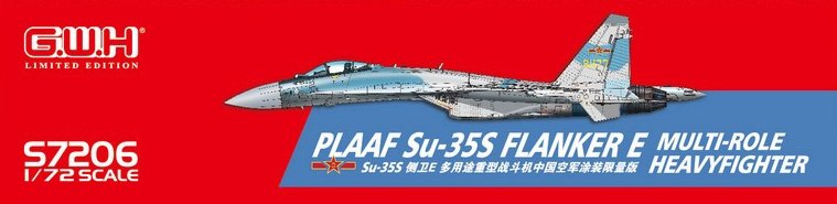 Maquette Great Wall Hobby S7206 Flanker E, Force aérienne de l&amp;#39;Armée populaire de libération chinoise, échelle 1/72 – Bild 3