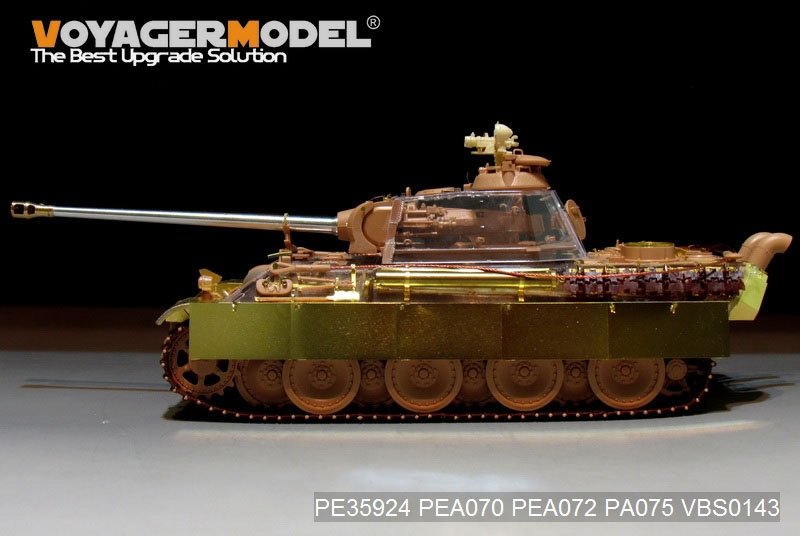 Maquette Voyager PE35924 Panther G allemand de la Seconde Guerre mondiale, version ultérieure. Modèle de base pour RMF 5016 au 1/35  – image 5