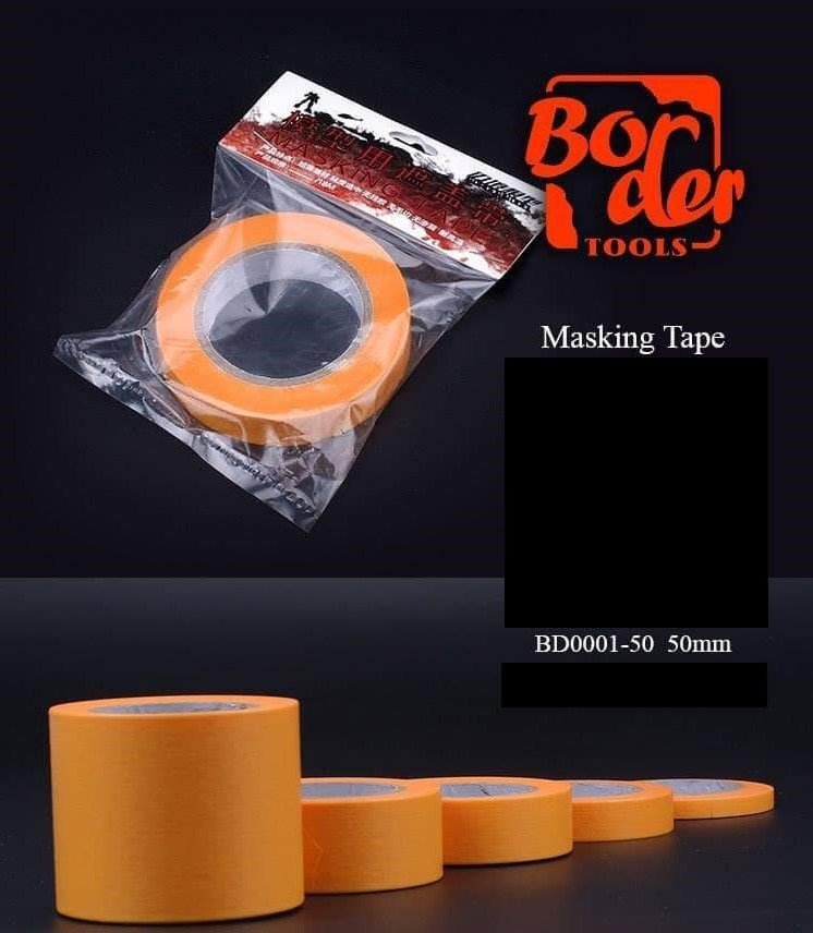Ruban de masquage pour bordure modèle BD0001-S : 50 mm + 18 mm