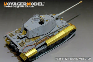 Maquette Voyager PE351182 Char King Tiger allemand de la Seconde Guerre mondiale (tourelle Hensehel) (pour kit DRAGON/ZVEZDA) 1/35 – Bild 9