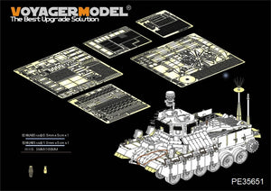 Modèle Voyager PE35651 IDF NAGMACHON APC Basic pour TIGER MODÈLE 4616 1/35