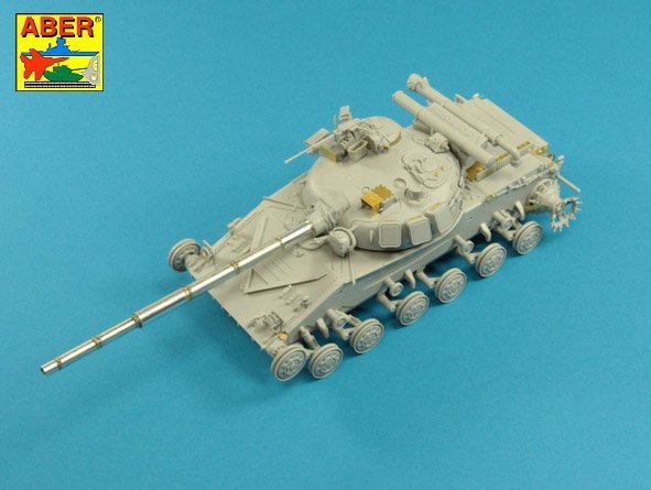 Canon Aber 35L-148 125 mm 2A46M pour char russe T-72M1 et T-64A/B (1/35) – imagen 6