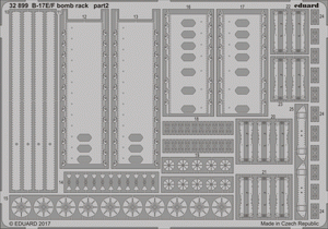 Eduard 32899 Support de bombes pour B-17E/F, échelle 1/32, HK MODELS – Bild 2