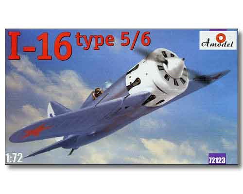 Maquette A-Model 72123 Polikarpov I-16 type 5/6 chasseur soviétique 1/72