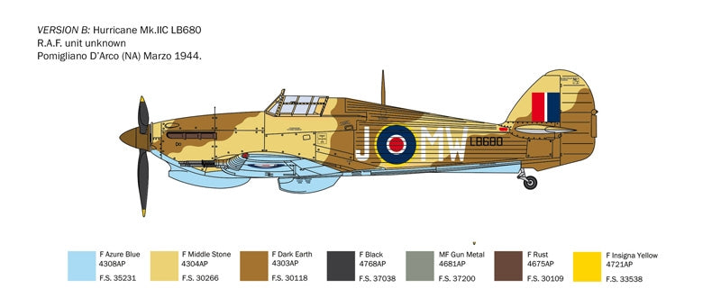 Italeri 2828 Hurricane Mk. IIC 1/48 – image 14