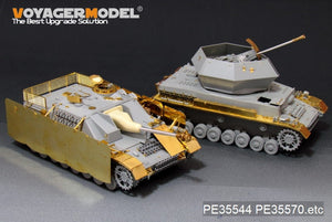 Maquette Voyager PE35544 StuG.IV allemand de la Seconde Guerre mondiale, production tardive, pour DRAGON 6612, échelle 1/35 – image 4