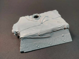 Panzer Art RE35-752 Elefant&amp;quot;coque supérieure avec bâche en toile 1/35  – imagen 2