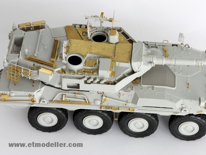 ET Modèle E35-003 Armée espagnole moderne VRC-105 Centauro RCV (Pour TRUMPETER 00388) (1/35) – image 11