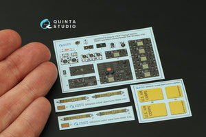 Quinta Studio QD32234 - Compartiment de l&amp;#39;opérateur radio pour Boeing B-17E/F. Intérieur coloré imprimé en 3D sur papier décalcomanie (HK models) à l&amp;#39;échelle 1/32. – Bild 3