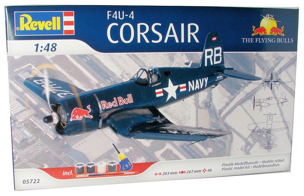 Maquette Revell 05722 F4U-4 Corsair Flying Bulls