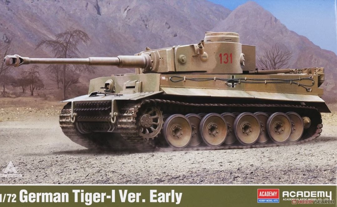 Academy 13422 Tiger I allemand (première génération) au 1/72