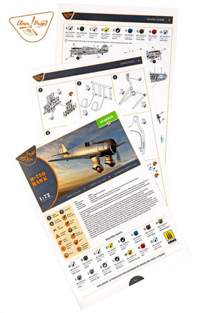 Clear Prop! CP72021 H-75O Hawk STARTER KIT 1/72 – imagen 4