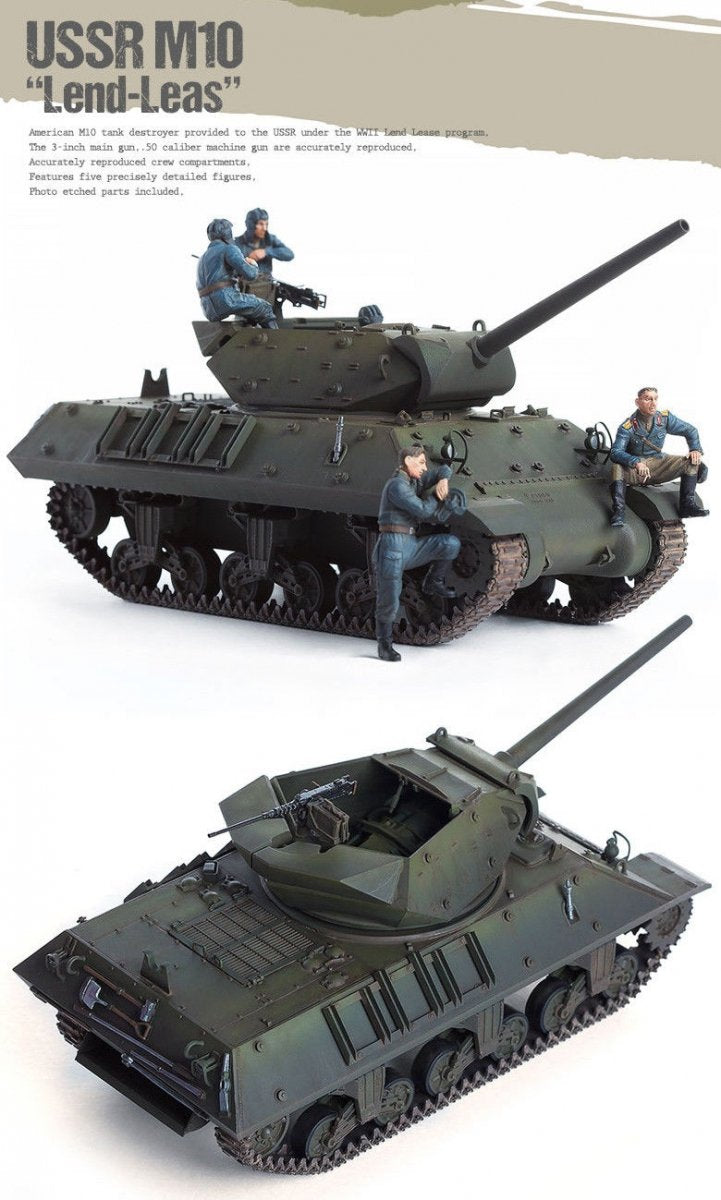 Academy 13521 URSS M10 Prêt-Bail 1/35 – image 3