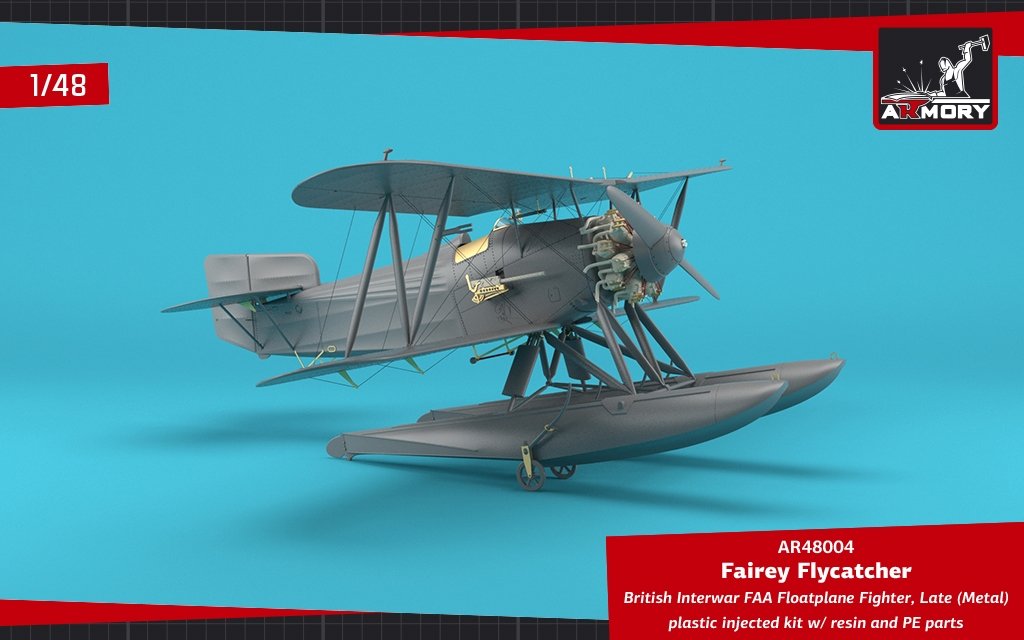 Armory Models 48004 Fairey Flycatcher, chasseur hydravion britannique FAA de l&amp;#39;entre-deux-guerres, version tardive (métal) 1/48 – image 16