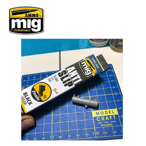 Pâte antidérapante Ammo of Mig 2034 - Couleur noire pour maquettes 1/72 et 1/48  – Bild 6