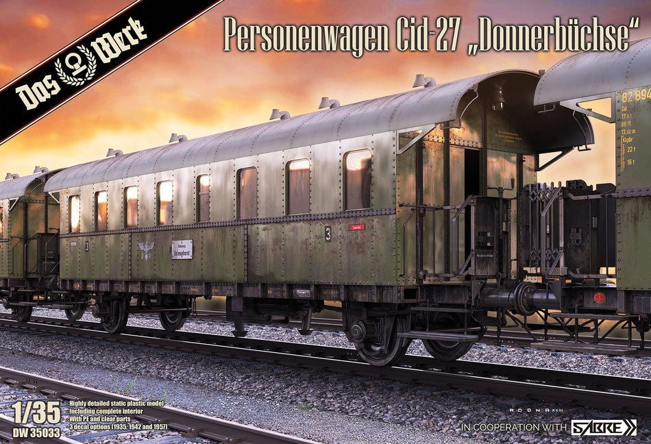 Das Werk DW35033 Personenwagen Cid-27 &amp;quot;Donnerbüchse&amp;quot; 1/35