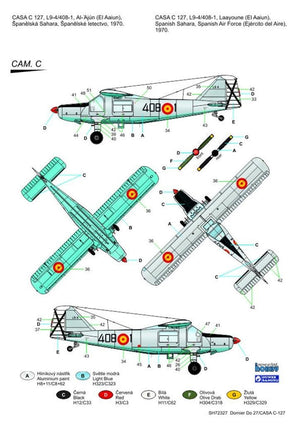 Special Hobby 72327 Dornier Do 27 Service allemand, espagnol et belge 1/72 – imagen 4