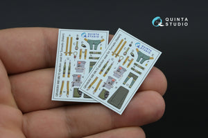 Quinta Studio QD+48520 Tornado Gr.1 Intérieur imprimé en 3D et coloré sur papier décalcomanie (Italeri) (avec pièces en résine imprimées en 3D) 1/48 – immagine 3