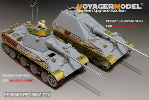Maquette Voyager PE35869, char Panther II allemand de la Seconde Guerre mondiale (modèle de base) pour AMUSING HOBBY, échelle 1/35 – image 10