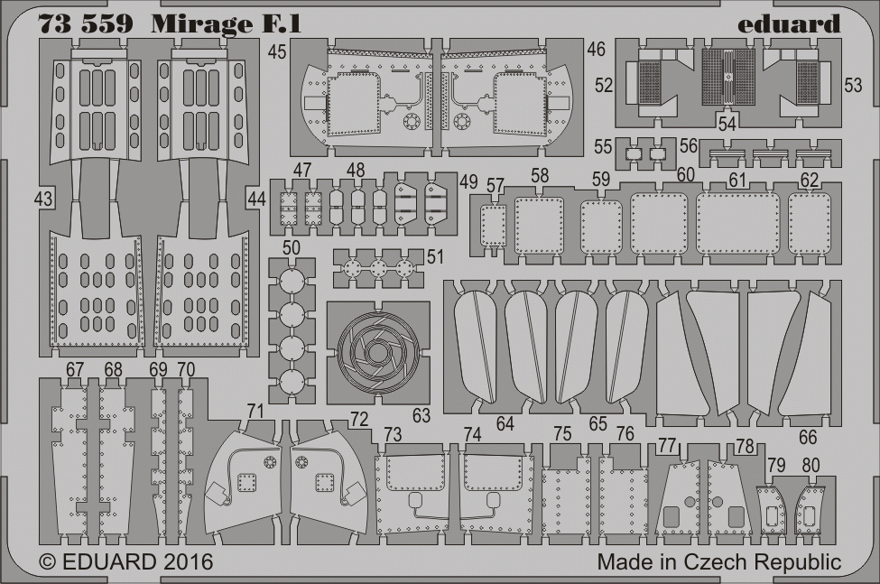 Eduard 73559 Mirage F.1 SPECIAL HOBBY 1/72 – image 2