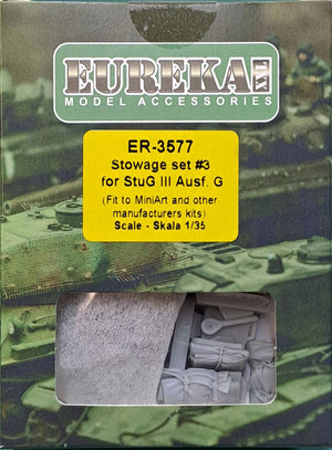 Eureka XXL ER-3577 StuG III Ausf.G - Ensemble de rangement #3 (pour kits Miniart, Dragon, Das Werk, Takom, RFM) 1/35 – immagine 2