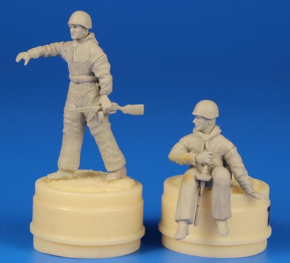 CMK F48294 Soviet Tank Landing Troops, part 2 (2 figures) 1/48