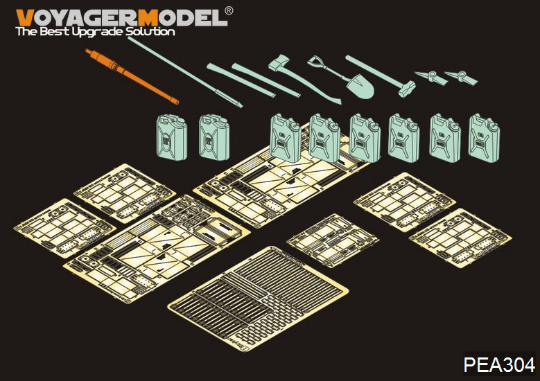 Maquette Voyager PEA304 Obusier automoteur moderne M109 de l'armée américaine, pièces supplémentaires (GP) 1/35