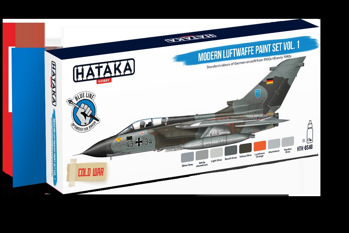 Hataka HTK-BS48 Ensemble de peinture moderne Luftwaffe vol. 1 (8x17ml) – Bild 2