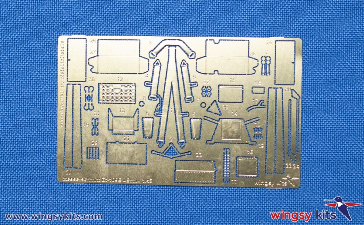 Maquette Wingsy D5-08 Chasseur allemand de la Seconde Guerre mondiale MESSERSCHMITT Bf 109 E-3 1/48 – Bild 10