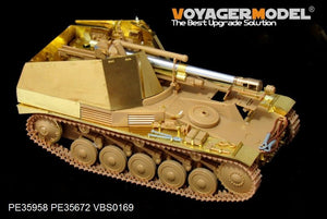 Maquette Voyager PE35958 Obusier automoteur allemand Wespe Basic de la Seconde Guerre mondiale pour TAMIYA 35200/35358 au 1/35 – image 3