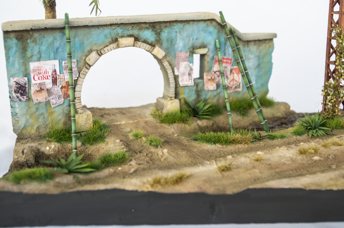 RT-Diorama 35298 Diorama-Base : Route du Vietnam 1/35 – image 3