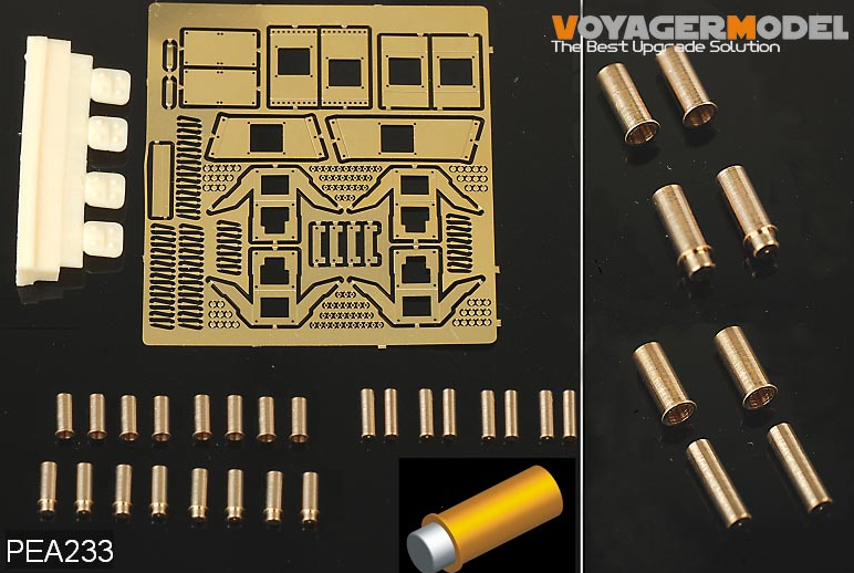 Déchargeur de fumée Voyager modèle PEA233 pour Humvee moderne (16 pièces) (GP) 1/35