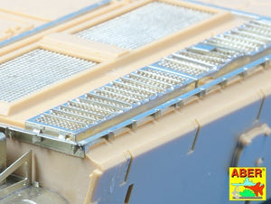 Grilles Aber 35G28 pour char russe T-55 et Tiran 5 (1/35) – Bild 7