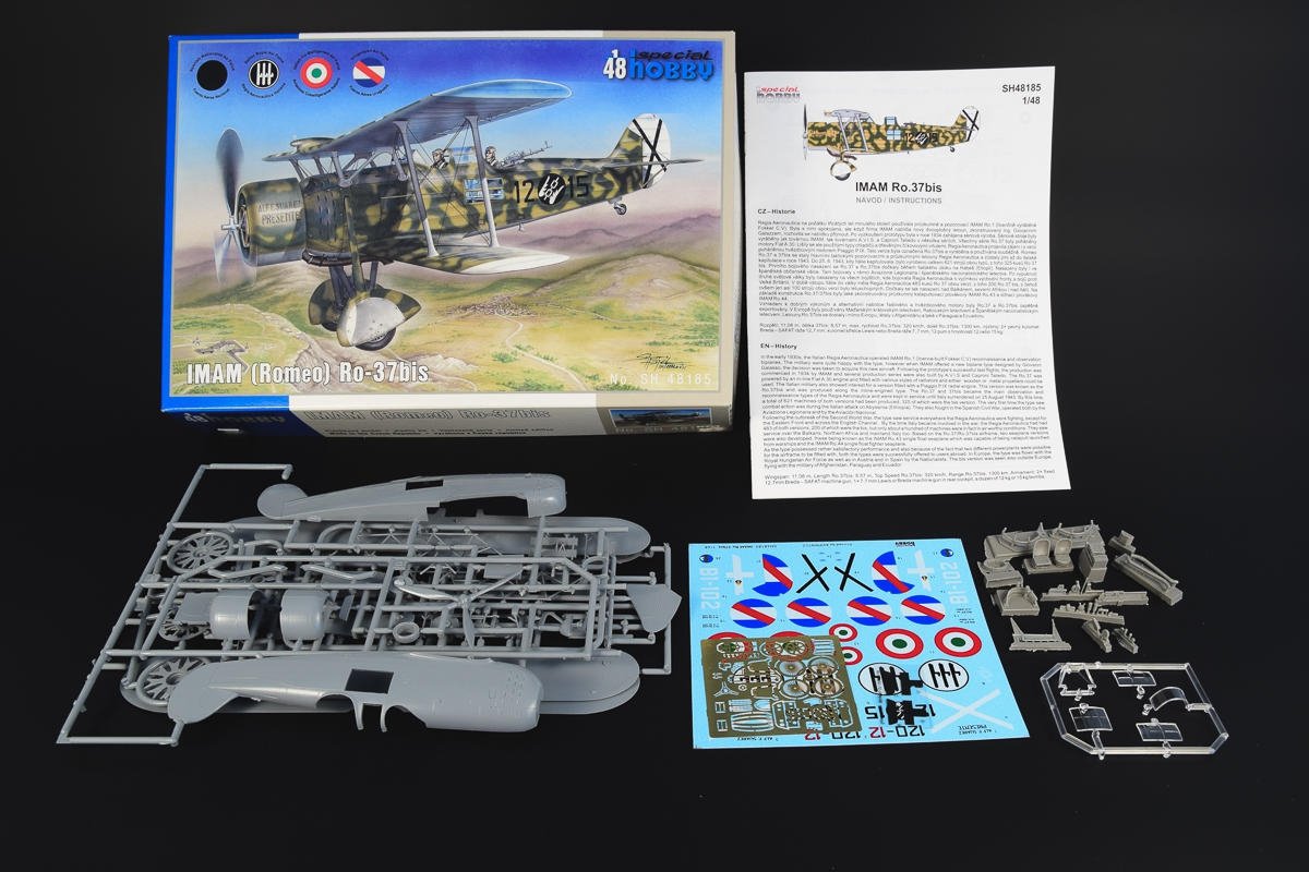 Special Hobby 48185 IMAM (Romeo) Ro.37bis 1/48 – imagen 2