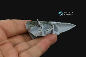 Quinta Studio QDS-72172 Blackburn Buccaneer S.2B Early Intérieur imprimé en 3D et coloré sur papier décalcomanie (Airfix) (petite version) 1/72 – image 8