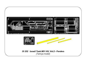 Aber 35252 Char israélien M51HV I Sherman – vol.2 Ailes (1/35) – image 5