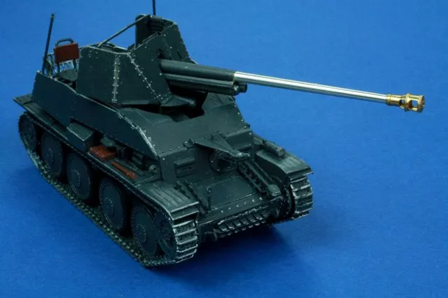RB Modèle 48B26 7,62 cm PaK36(r) modèle précoce Sd.Kfz.139 Marder III 1/48