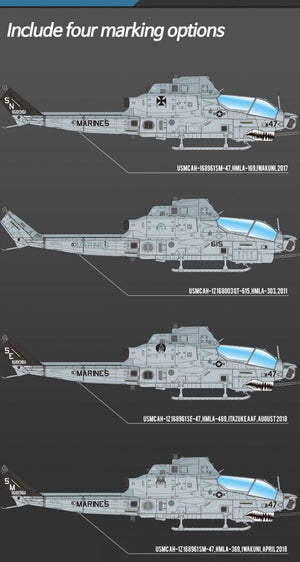 Maquette Academy 12127 USMC AH-1Z « Gouche de requin » au 1/35 – imagen 3
