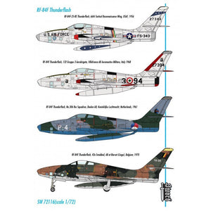 Épée 72116 RF-84F Thunderflash 1/72  – Bild 2