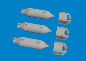 Eduard 6481083 P-40 Bombes américaines M30 de 100 lb IMPRESSION EDUARD 1/48 – imagen 5