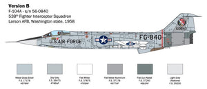 Italeri 2515 F-104 STARFIGHTER A/C 1/32  – image 5