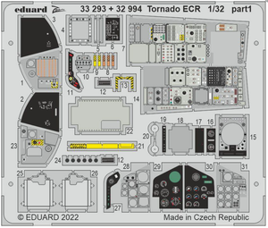 Intérieur Eduard 32994 Tornado ECR ITALERI 1/32 – Bild 2